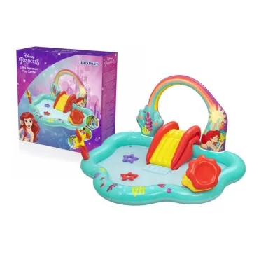 Bestway Disney Little Mermaid Inflatable Play Center 2.21m x 1.93m x 1.17m - 91097